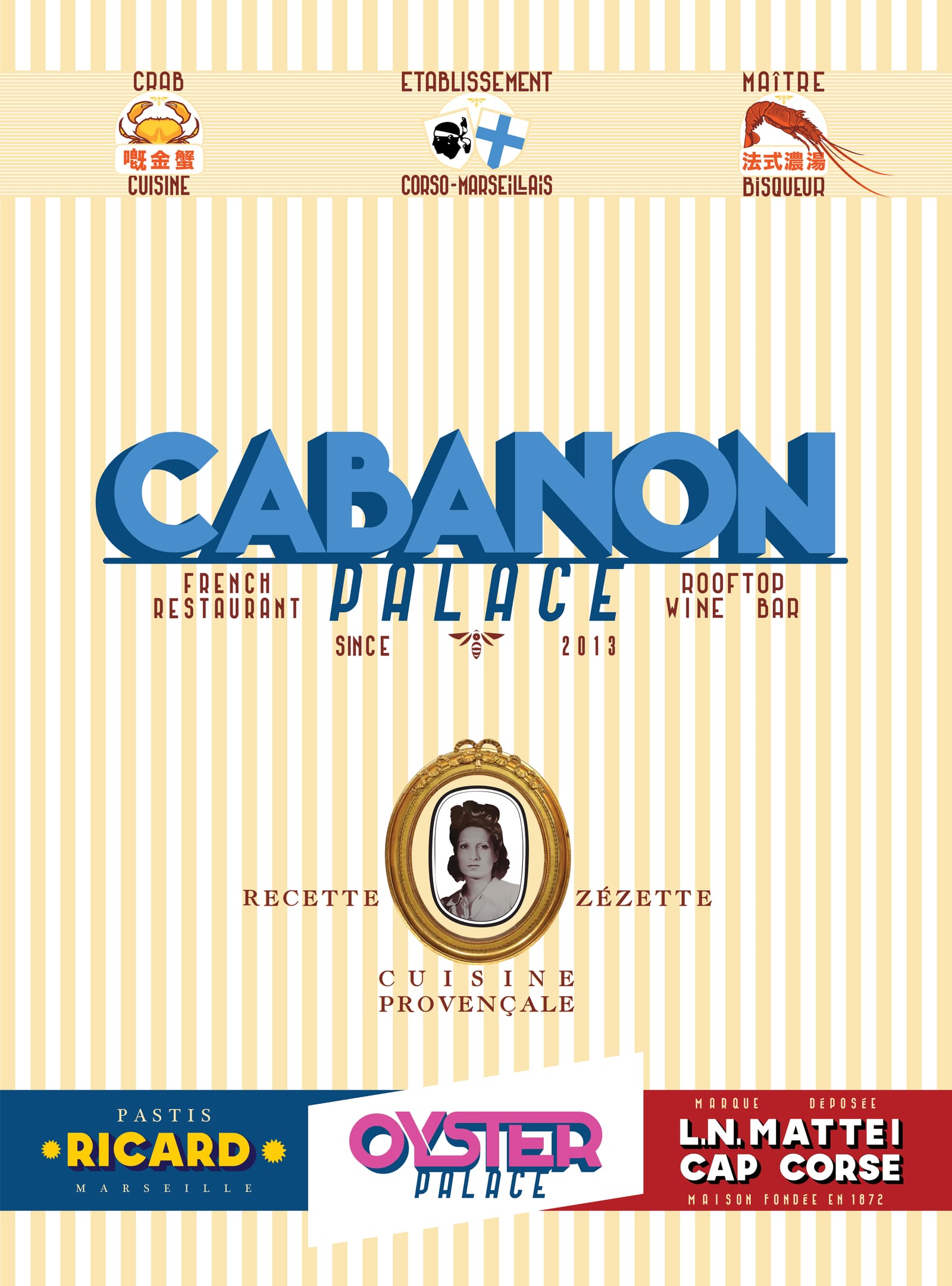 Cabanon Palace — Recette Zézette, Cuisine Provençale Traditionnelle