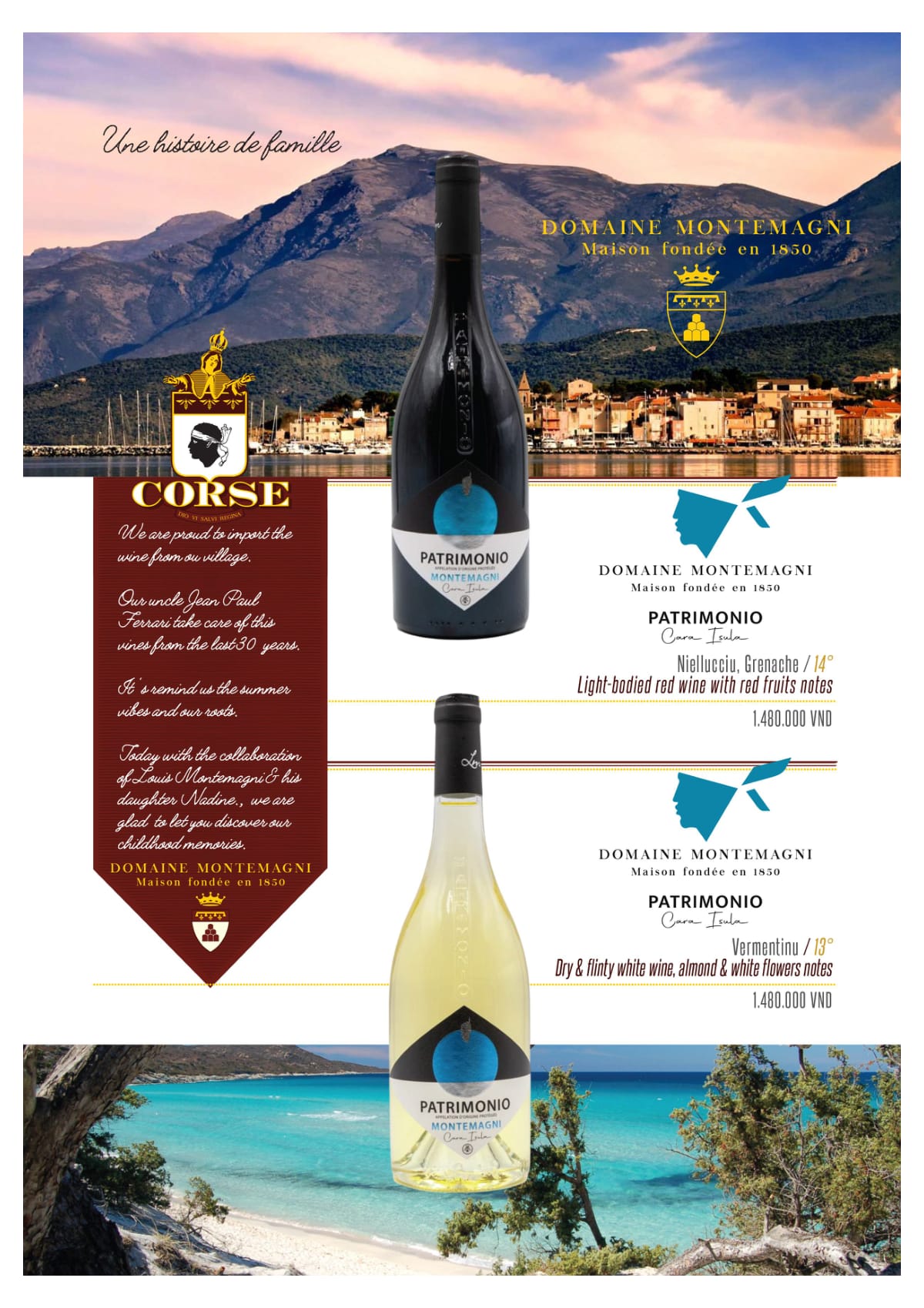 Wine list, page 6