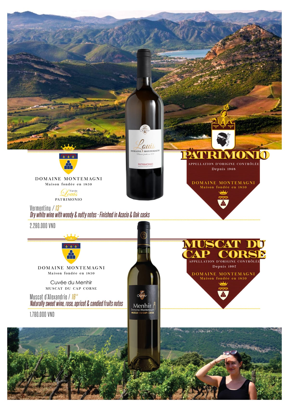 Wine list, page 7