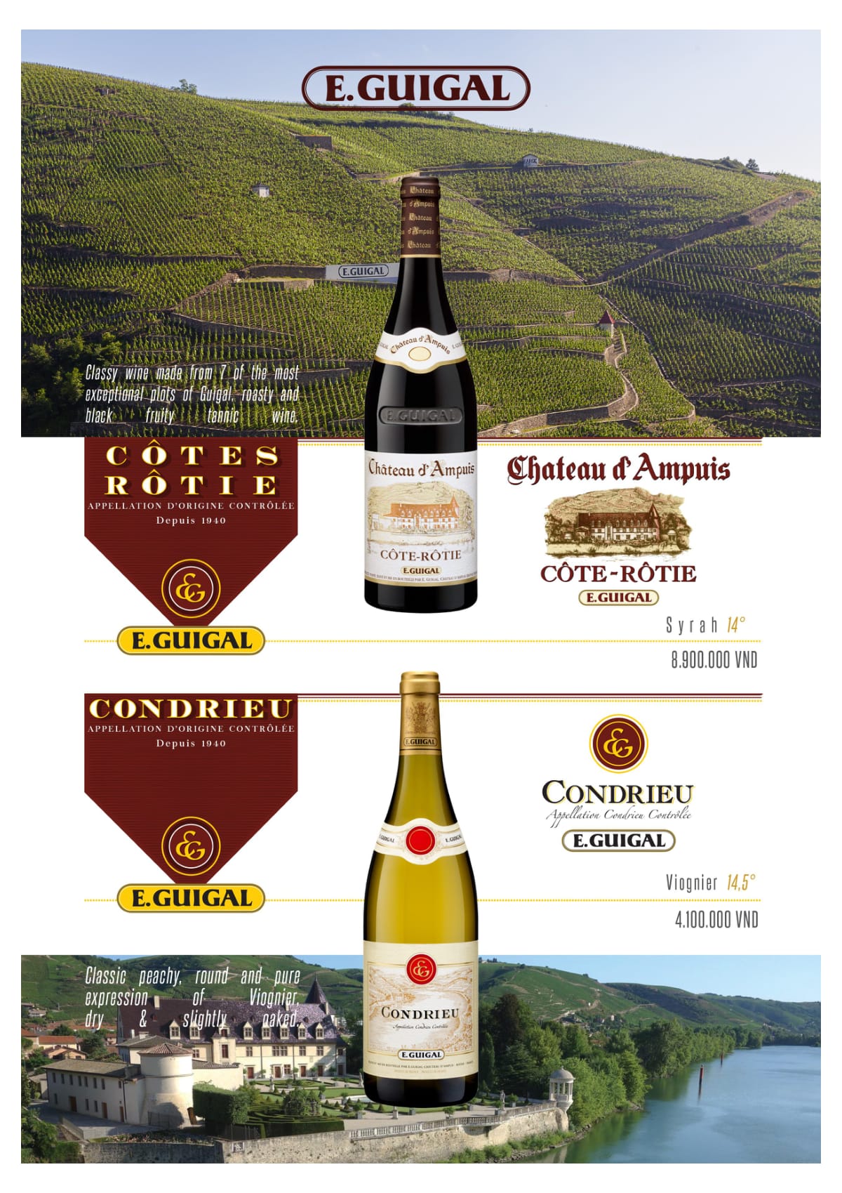 Wine list, page 17